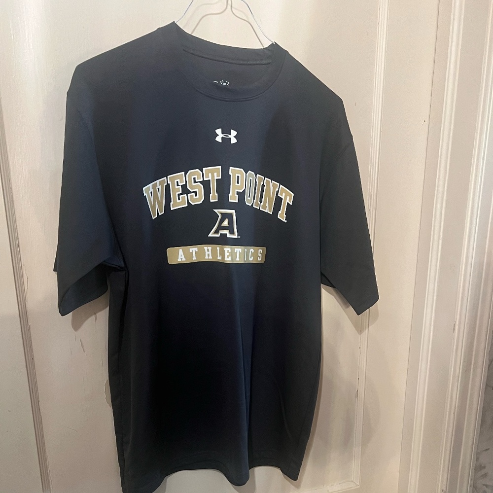 Underarmour West Point shirt (polyester) SMALL dark grey